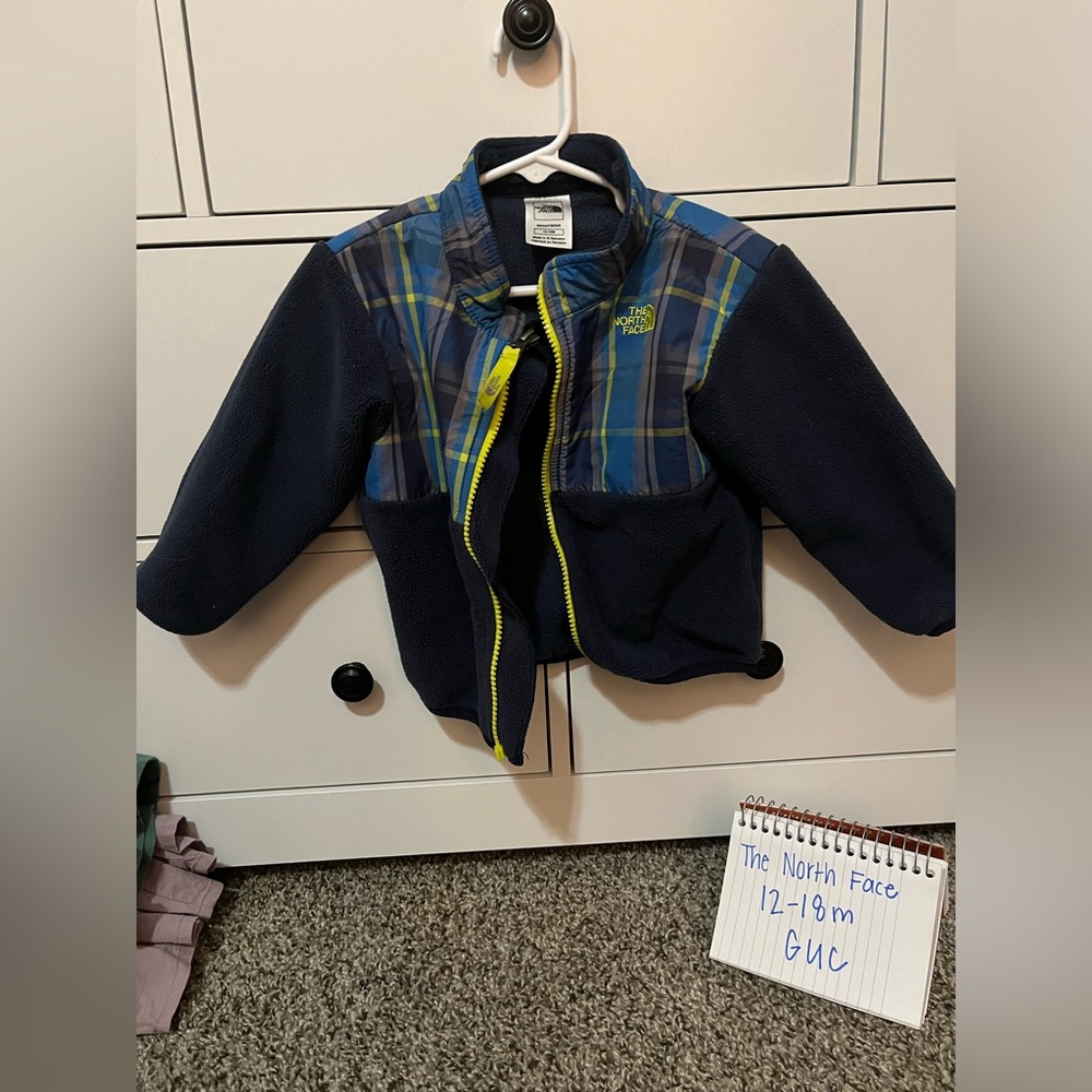 Fuzzy Warm North Face Jacket